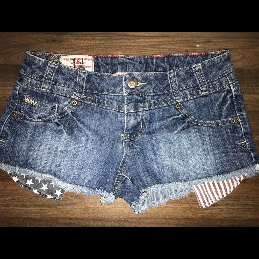 1st Kiss USA Jean Shorts
